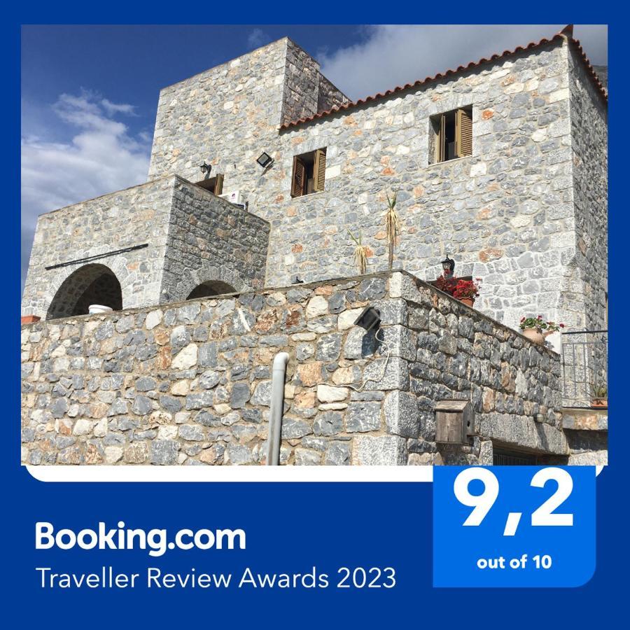 Πύργος Παραδοσιακός Με Μαγευτική Θέα - Villa Traditional Tower With Amazing Sea View Areopoli Exterior foto